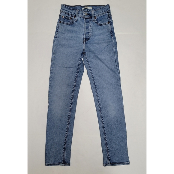 Levi's Wedgie Straight 505 Jeans - Picture 2 of 4